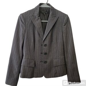 Anne Klein blazer, pinstripe, size 2P, EUC